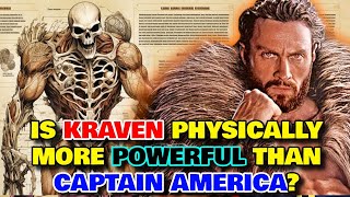 Kraven Anatomy Explored - What Makes Kraven More Powerful Than Captain America? And More!