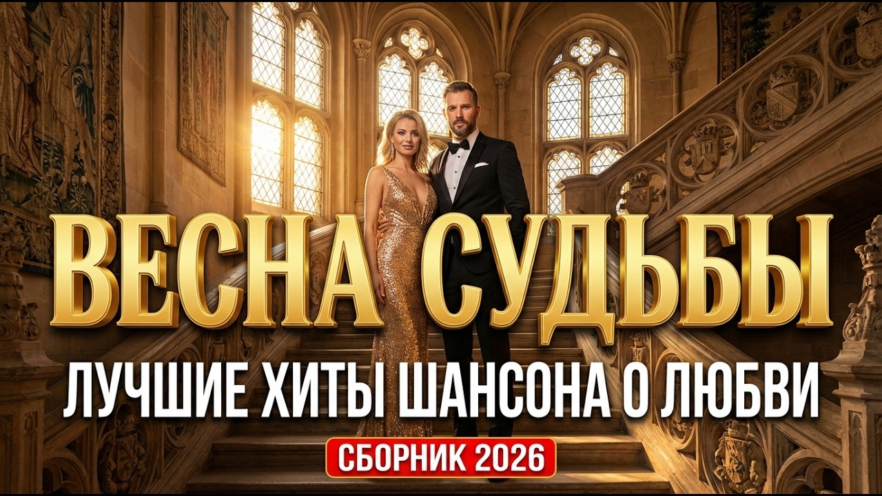 «ВЕСНА СУДЬБЫ» — Золотые хиты современной эстрады и ШАНСОНА о любви (Сборник 2026)