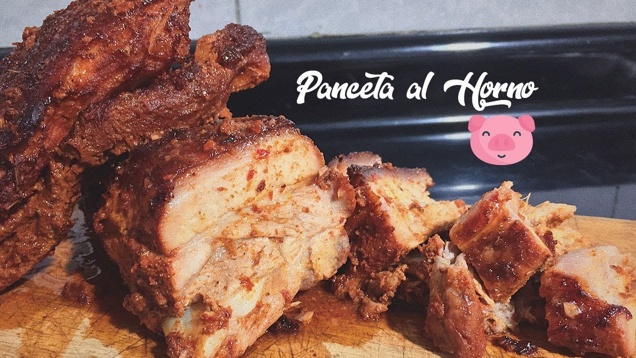 PANCETA AL HORNO 😋🍖 Caramelizada y Perfecta. YouTube