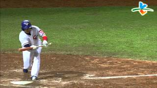 20131108 中日經典棒球賽 中華戰士VS日本武士 5下 嶋基宏吃悶虧 Double Play被沒收