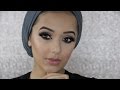 Glitter Cut Crease Eid Makeup Tutorial | Arab Inspired