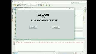 A JAVA PROJECT - BUS RESERVATION SYSTEM FOR BEGINNERS | JAVA SWING PROJECT FOR BEGINNERS