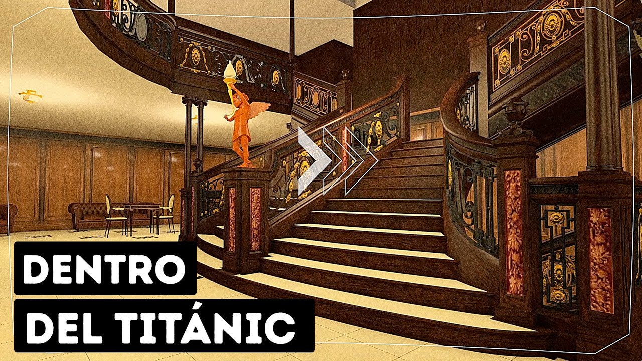 tour completo del titanic en 3d