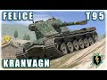 KRANVAGN ⌖ FELICE ⌖ T95 | World of Tanks Blitz Replays