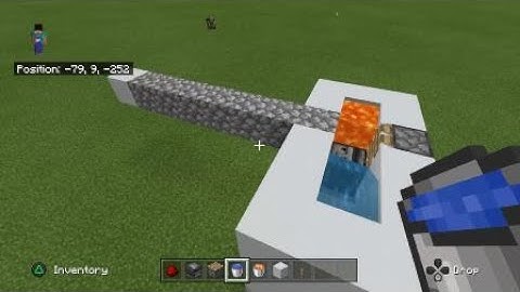 Simple cobblestone generator bedrock ps4 1.16