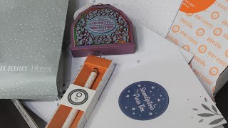 Tonic Studios Craft Kit: "Serendipitous Purse Box" Unboxing, Review, Tutorial! New Look & Schedule!