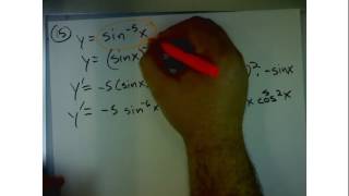 AP Calculus 3.6 The Chain Rule HW 15