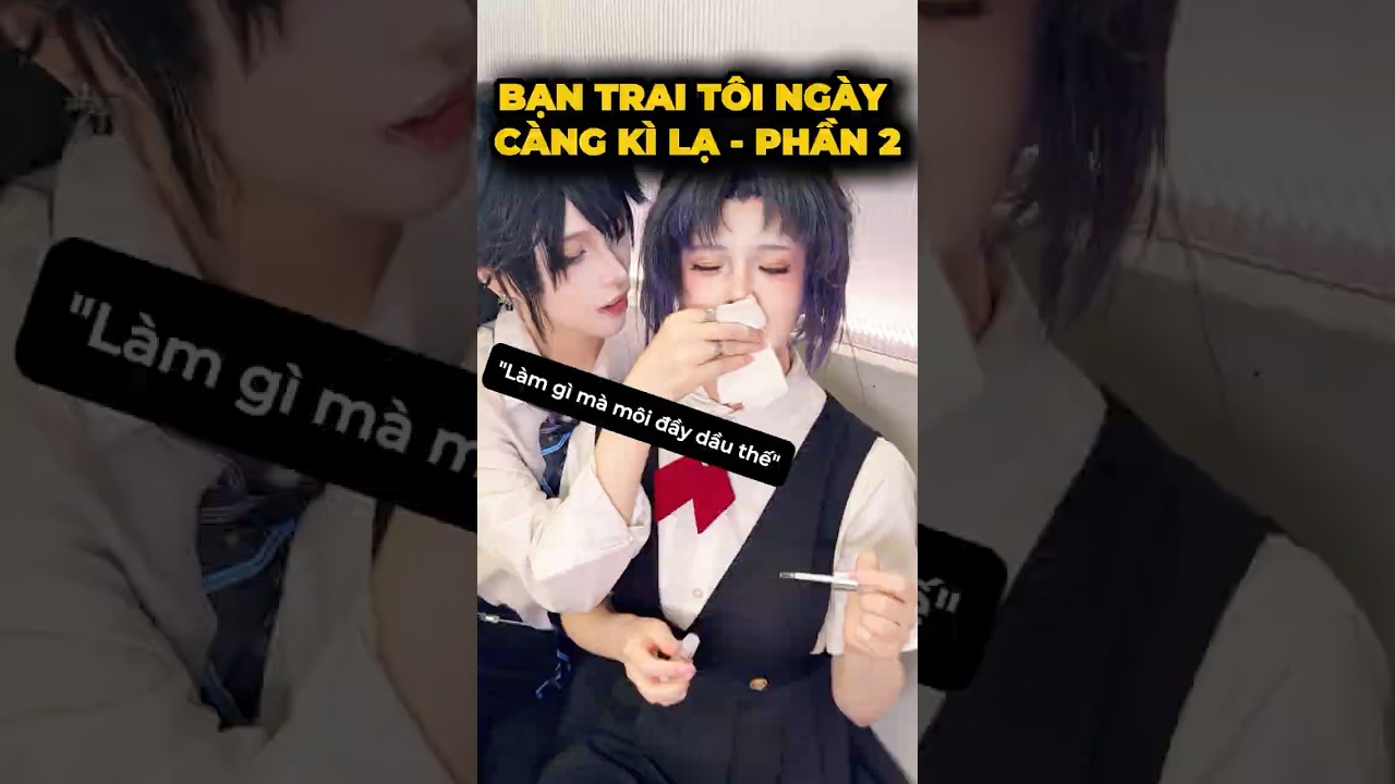Bạn trai tôi ngày càng kì lạ 🥹- Giyuu lạ lùng 2#cosplay #shorts #minnacosplay