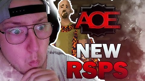 LETS HAVE A CHECKOUT ON THIS BRAND NEW RELEASED SERVER.. I HUGE GIVEAWAY I AOE CUSTOM RSPS