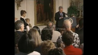 USA: BILL CLINTON ON KOSOVO PEACE PLAN (2)