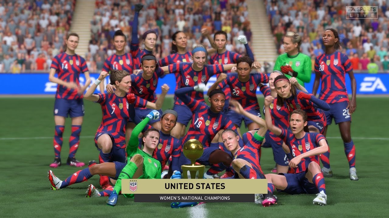 (FIFA 22) US Women Soccer Team mini movie. YouTube