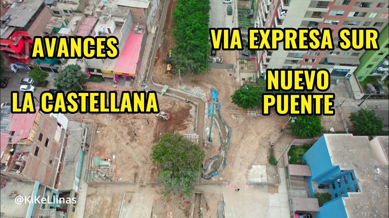 AMPLIACIÓN LA CASTELLANA  Y VIA EXPRESA SUR TERCER PUENTE PEATONAL18 FEB 2026