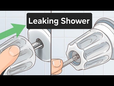 Leaking Shower knob Fix - YouTube