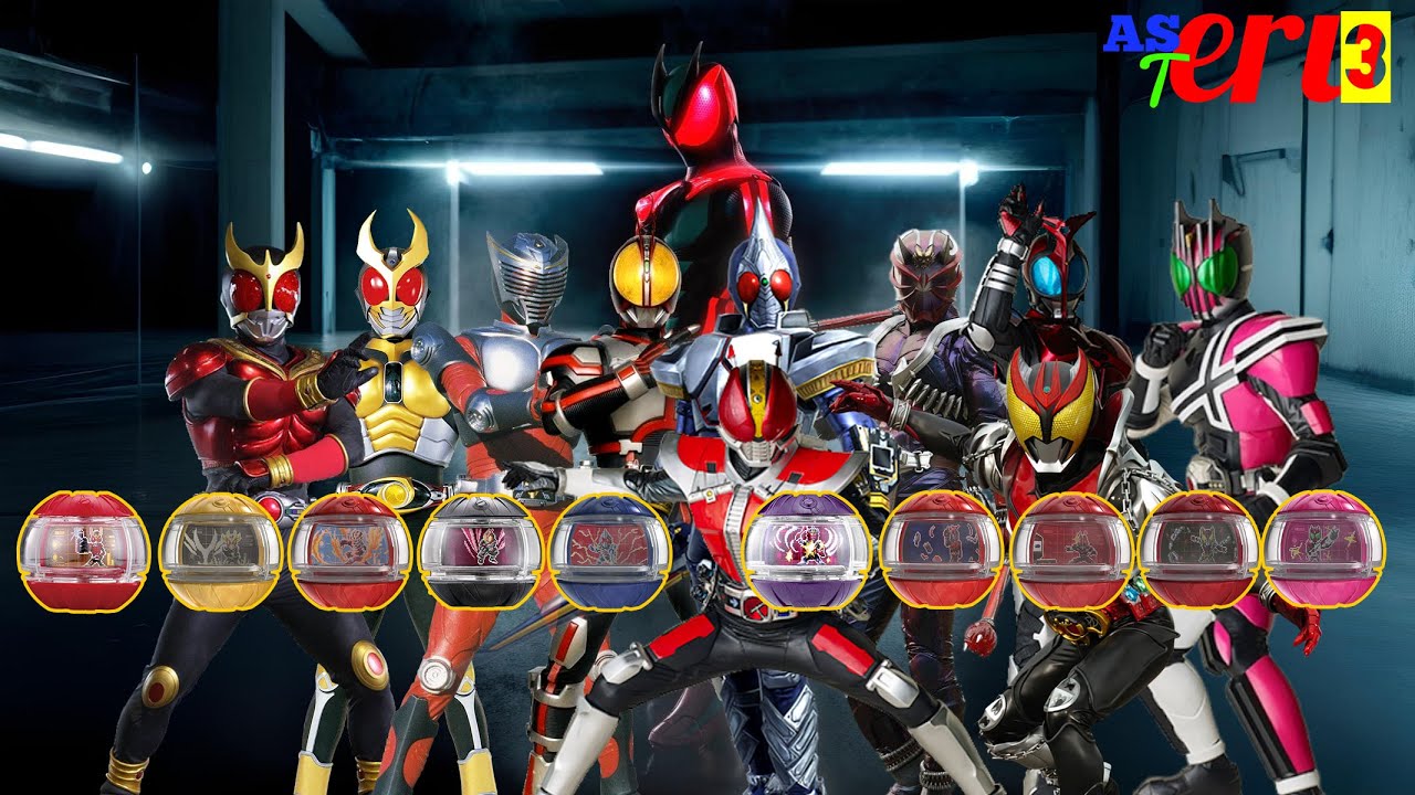 レジェンドライダーカプセム | Legend Rider Capsems (Heisei Riders