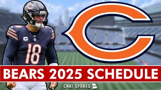 🚨Chicago Bears 2025 Schedule - Instant Reaction & Analysis🚨