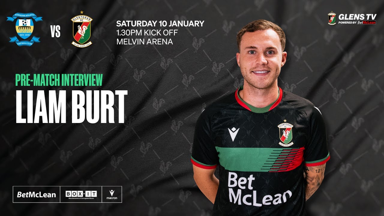 Предматчевое интервью | Страбан Атлетик против Гленторана | 10 января 2026 г. - Лиам Берт