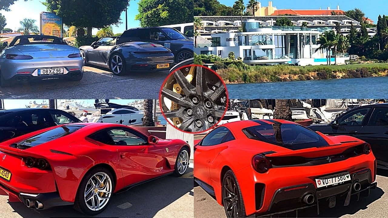 SUPERCARROS E MANSÕES no Algarve 🌴  * Vilamoura - Quinta do Lago *