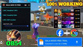 OB54 FREE FIRE MOD MENU | UNLIMITED MATCH PLAY |ALL SERVERS |FF MODMENU APK 2026  screenshot 2