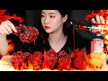 뱀파이어치킨 3단계 불닭소스 리얼사운드먹방/THE SPICIEST CHICKEN IN KOREA 🔥VAMPIRE HELLGATE FLAVOR 14,000SHU MUKBANG