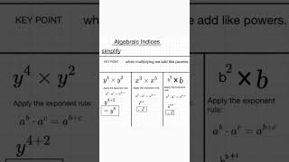 Algebraic Indices How To Solve Algebraic Expressions