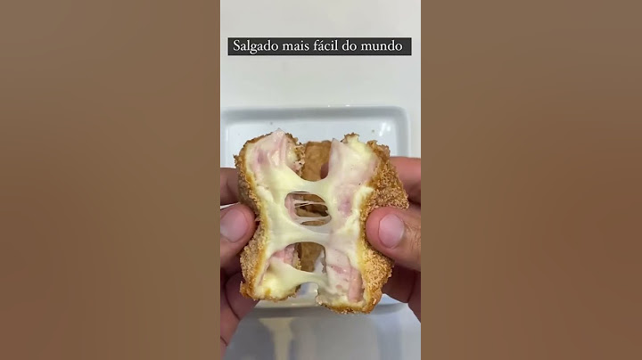 Como Fazer Salgado de Queijo e Presunto Rápido e Fácil | Receitas Rápidas e Fáceis
