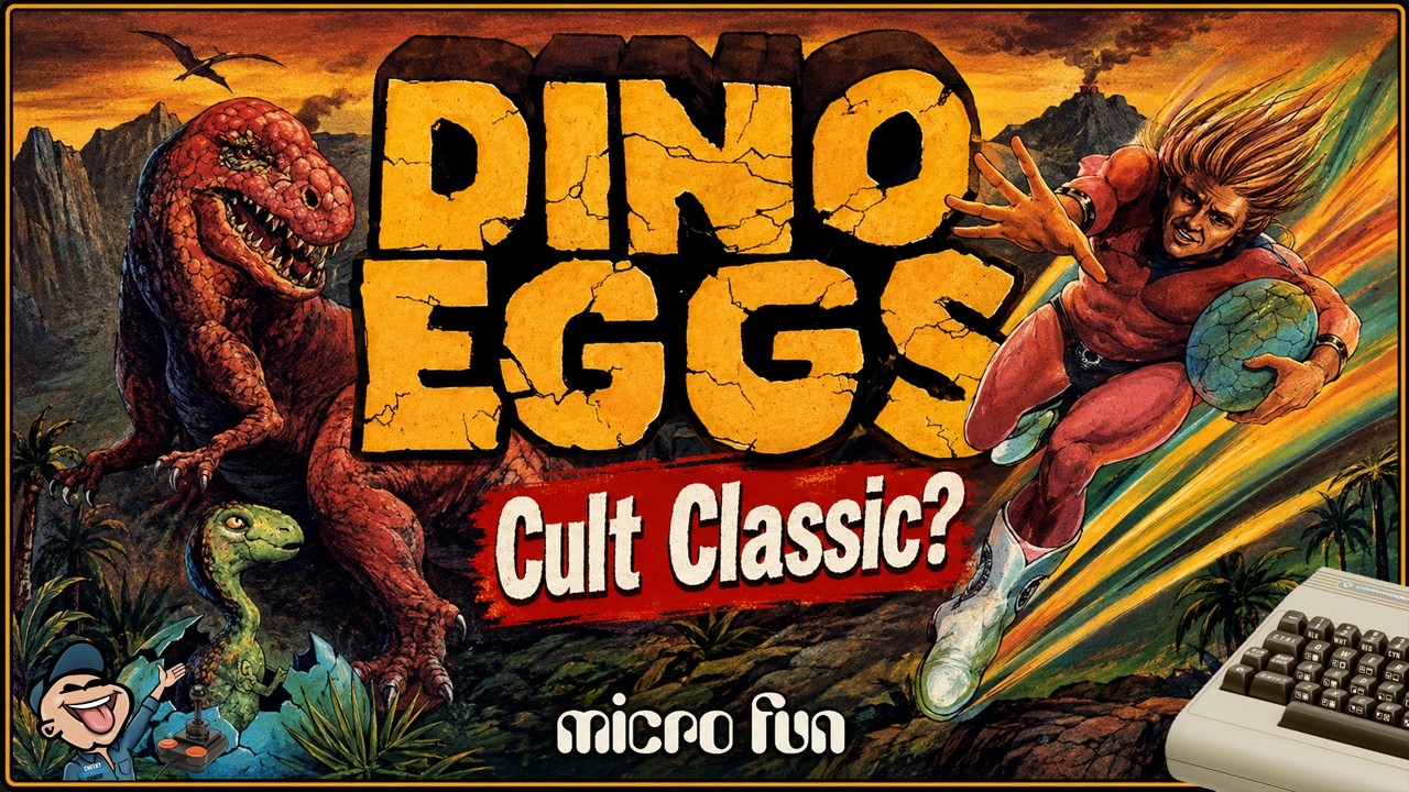 Dino Eggs – The C64 Platformer That Sent You Back in Time video thumbnail