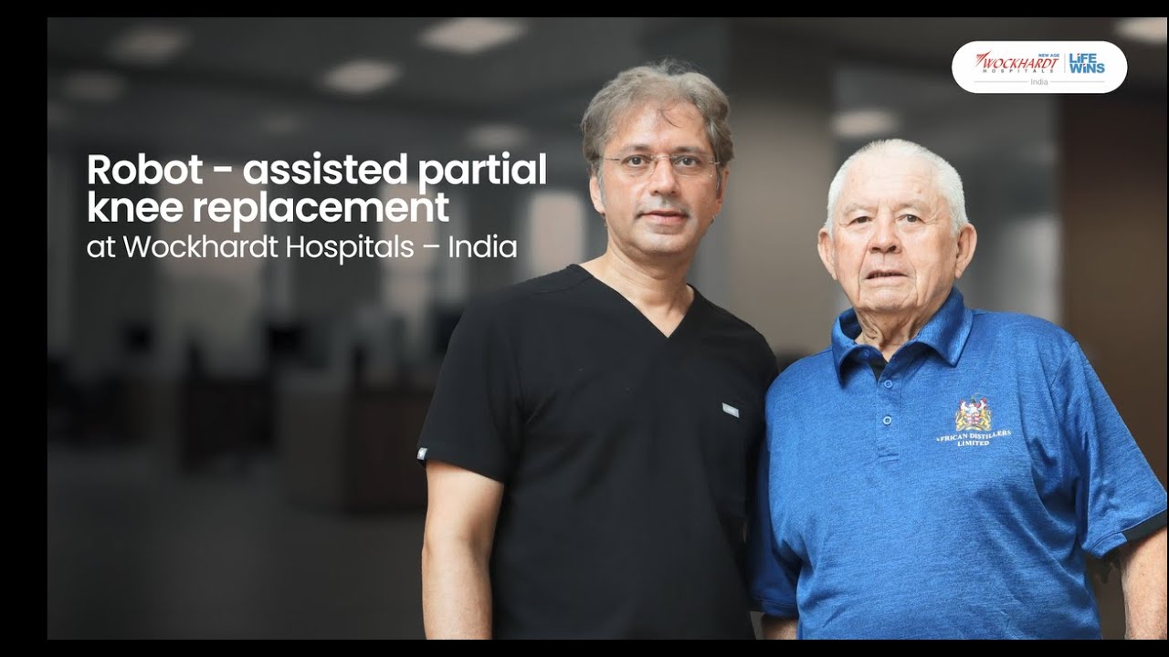 Dr. Mudit Khanna | Partial knee replacement Makoplasty | Wockhardt Hospitals, India