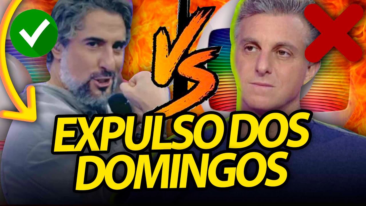 Globo se desespera com fracasso de Luciano Huck aos domingos e cogita Mion no DOMINGÃO