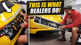 The Right Way To Install Rear Badges & Emblems On A Porsche But Really Any Car