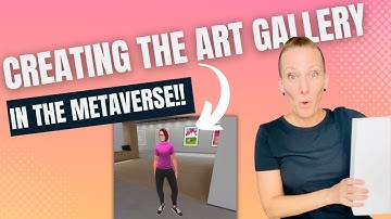Creating My Own NFT Art Gallery In The Metaverse! 😳😧