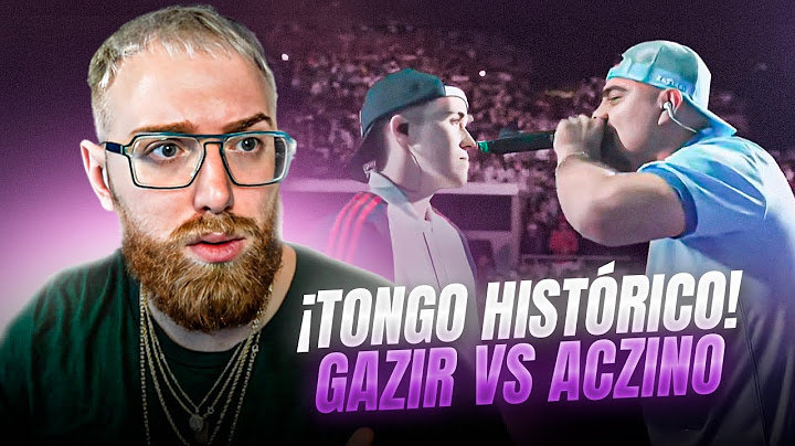 ¡TONGO HISTÓRICO! GAZIR VS ACZINO FMS WORLD SERIES J1