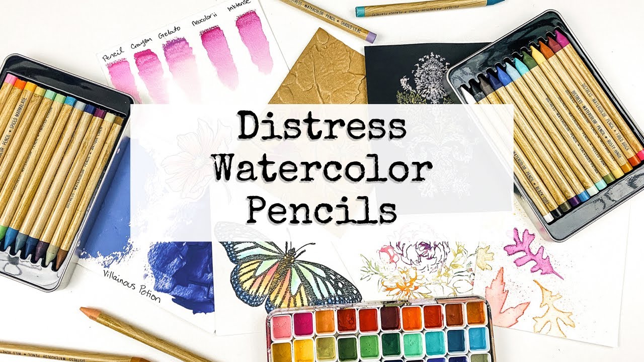 Tim Holtz Shares Tips and Tricks for Using Distress Crayons at  Scrapbook.com 