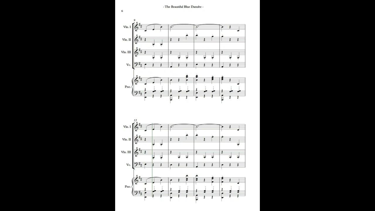 Johann Strauss II for kids (strings) - Grade1