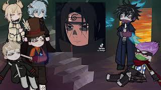 Mha Bnha Villains 𝙧𝙚𝙖𝙘𝙩 𝙩𝙤 Itachi Uchiha As New Villain Naruto Shippuden Deku Gacha Life