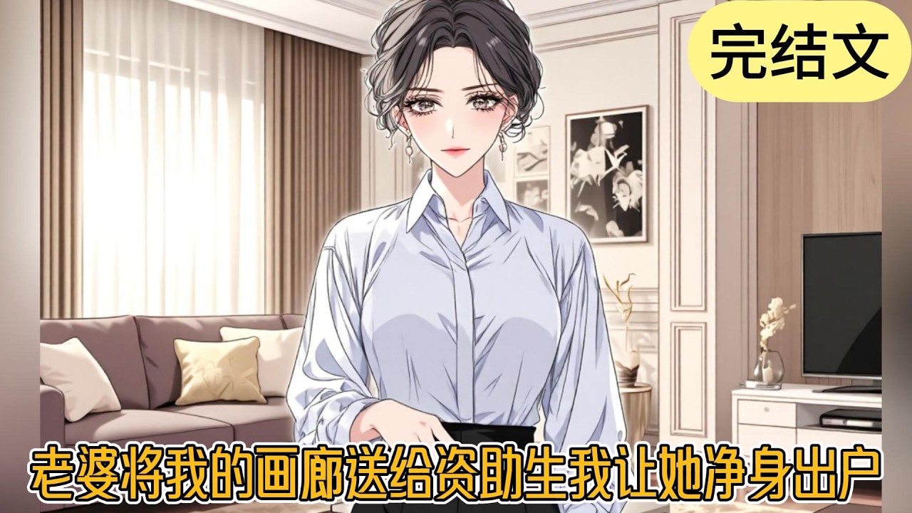 【完结】《老婆将我的画廊送给资助生我让她净身出户》当初送这辆车给她时，我就特地安装了这一项功能，然而我为她的安全着想，换来的却是戳心窝的背叛！#一口气看完#小说#小说推荐