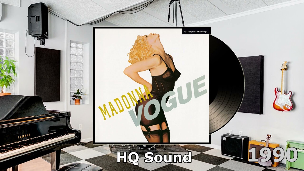 Madonna - Vogue 1990 HQ - YouTube