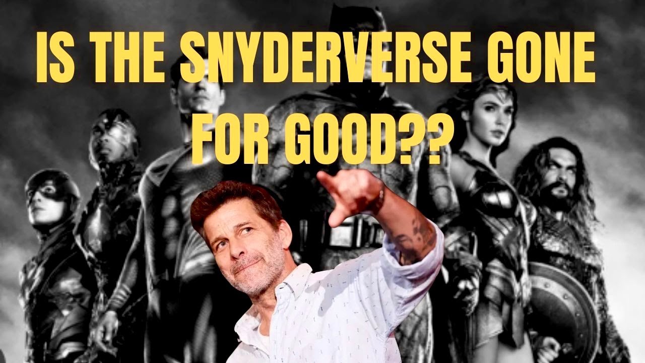 IS THE SNYDERVERSE REALLY DONE??!! HAVE WE SEEN THE LAST OF ZACK AND DC??!! ...More..