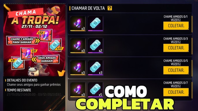 CODIGUIN FF: saiu novos códigos Free Fire com a Pringles e Cheez