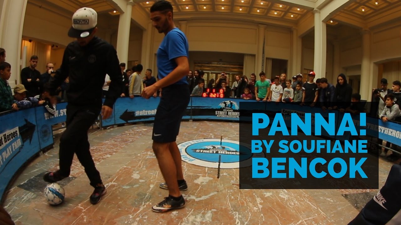 Panna by the master | Soufiane Bencok first round match at Engie Street ...