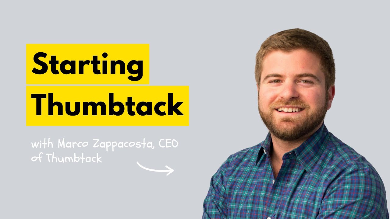 Scaling Thumbtack Into A $3B+ Home Services Marketplace With Marco Zappacosta | EM Group Chat 