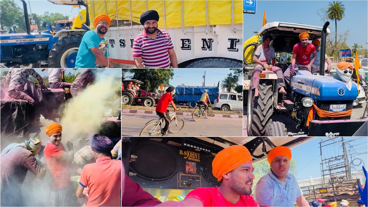 Holla Mohalla Anandpur Sahib • Dekho Poora Siraa Maholl 🔥 • 2024 • Punjabi Farmer