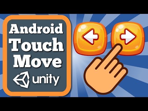 Unity Tutorial How To Move Character Or Gameobject Left And Right Touching A Screen In Android Game