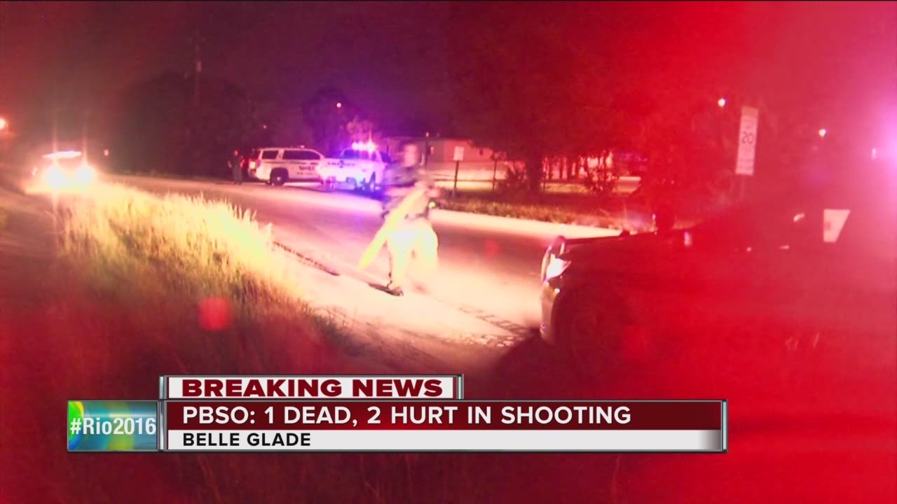 1 dead, 2 others hurt in overnight shooting in Belle Glade - YouTube