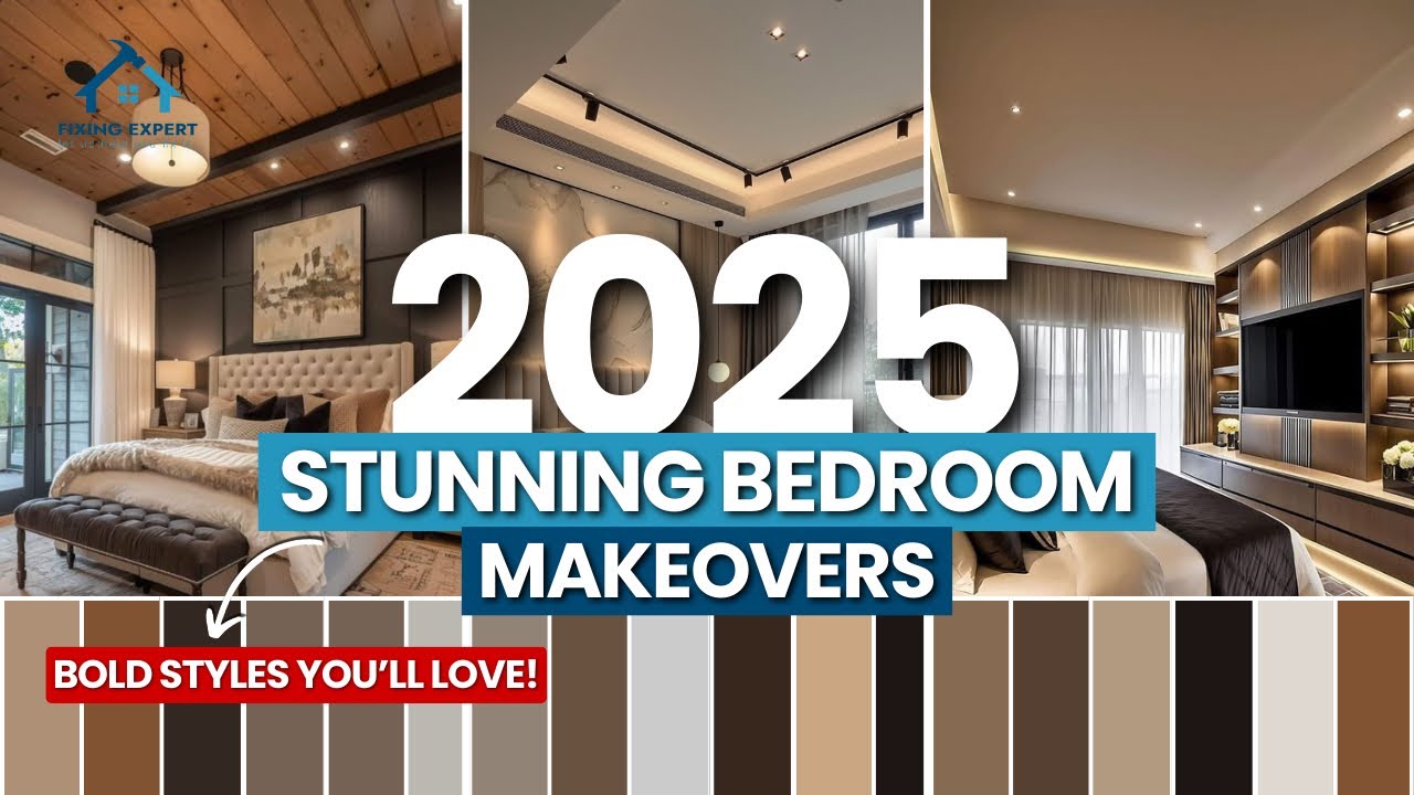 Trending Bedroom Makeovers for 2025: Calming, Bold, and Unique Styles ...