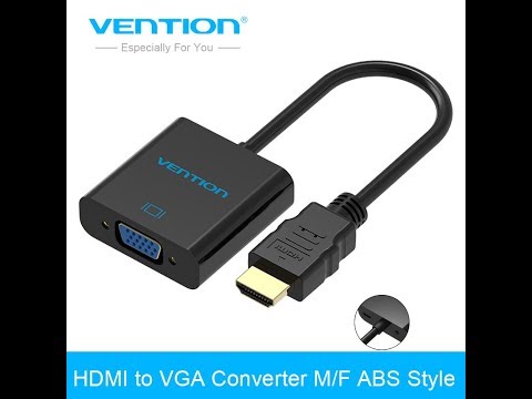 HDMI-VGA адаптер (+полезный совет=))