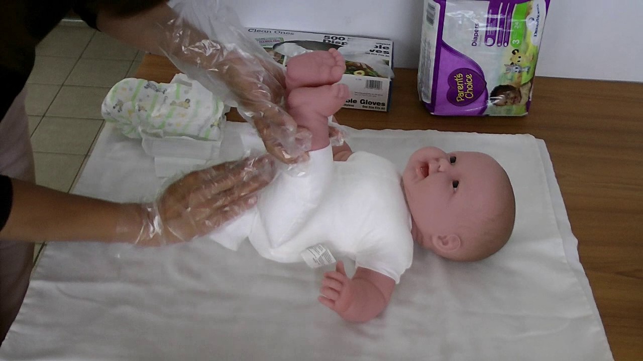 Diapering - YouTube