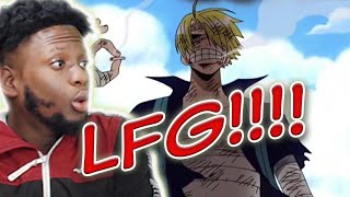 SANJI WANTS ALL THE SMOKE!! | ONE PIECE 184-186