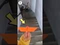 How to fold the unique spinning paper toy, amezing homemade origami Paper flapping bird, #shorts