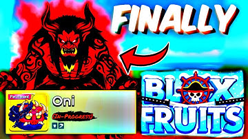 Oni Fruit UPDATE! Control Rework + Release Date in Blox Fruits Winter Update ❄️ 