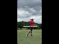 Coach lcohenpga works on his own game with a few 6 and 7 irons after a long week / season at the